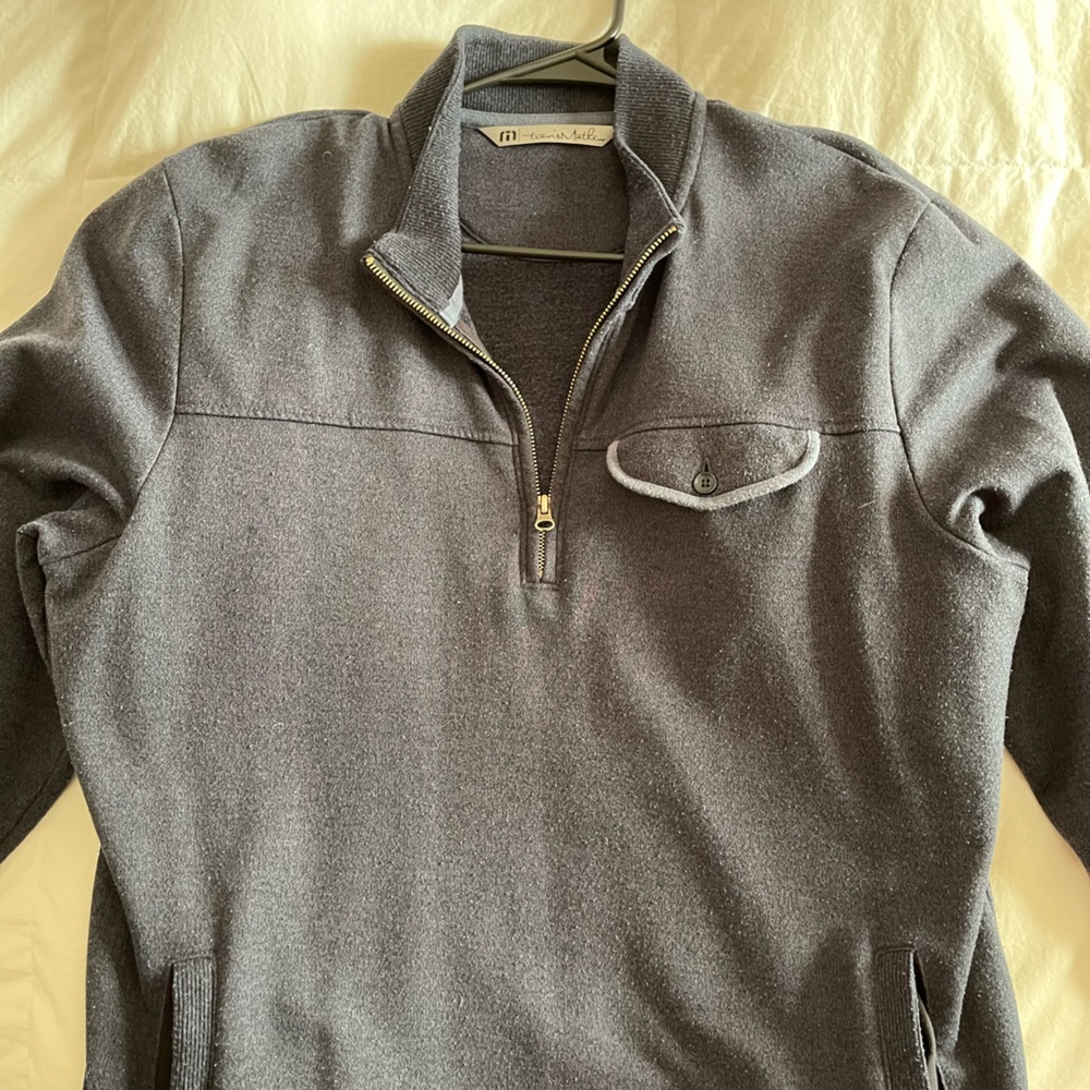 Travis Mathews pull over quarter zip